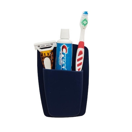 Sttelli Sttelli Navy Silicone Caddy/Razor/Toothbrush Holder SIO-BOR-NAV